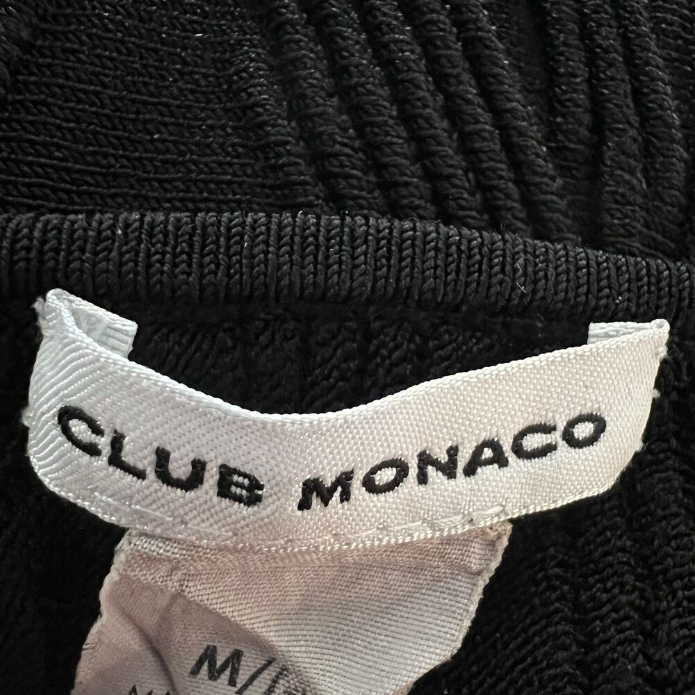 Club Monaco Dress Medium Ribbed Shift - Picture 3 of 5
